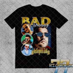Bad Bunny - Hip Hop Rap Unisex Tee Shirt